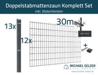 30m Doppelstabmatten Zaun RAL 7016 inkl. Pfosten m. Leiste H: 2 m Rheinland-Pfalz - Zweibrücken Vorschau