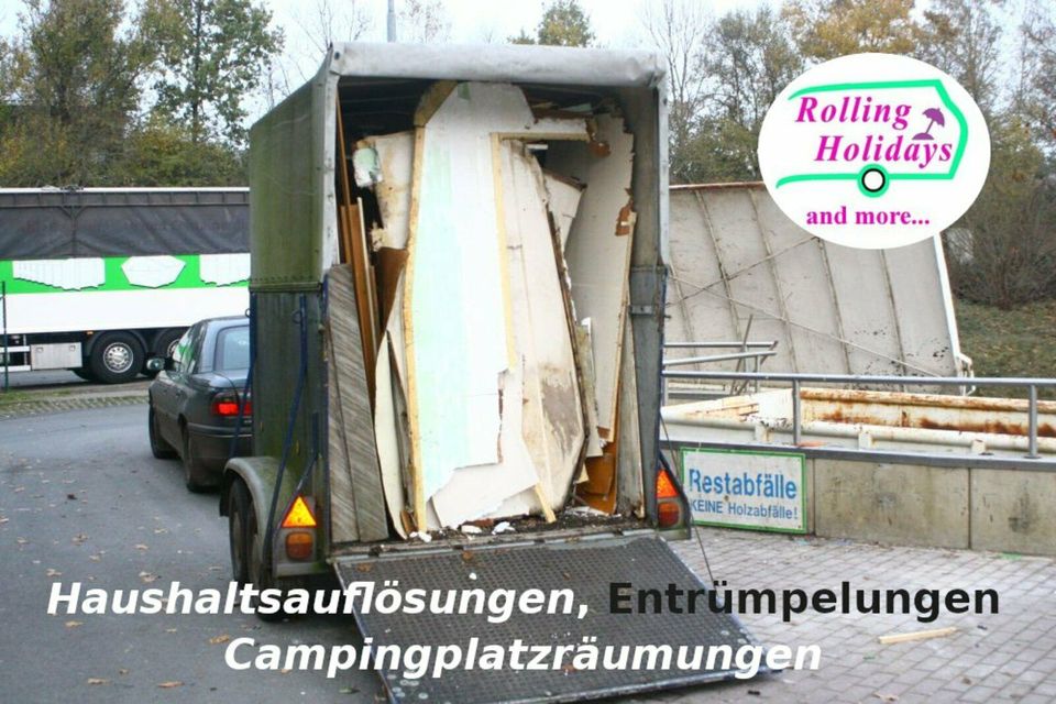 Haushaltsauflösung / Entrümpelung / Campingplatzräumung in Grasberg