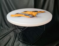 Couchtisch, Epoxytable, Olivenholz 60cm x 4cm Hessen - Morschen Vorschau