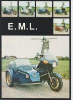 80er Jahre Werbung EML Supertour Seitenwagen mit GoldWing GL1000 Bayern - Kolitzheim Vorschau