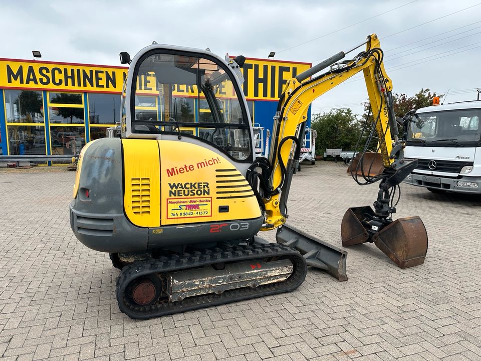 Minibagger Wacker Neuson 2503 - Nur netto 20.900,-€ - WENIG STUNDEN ! in Kamp-Lintfort