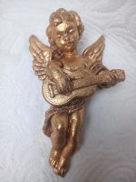 Geschnitzter Massivholz ENGEL/ PUTTO • mit Mandoline z.Aufhängen Freiburg im Breisgau - March Vorschau