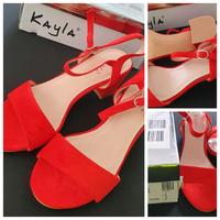 Neu! Sandalen, Sandaletten, Schuhe Gr. 38 rot Kr. Dachau - Odelzhausen Vorschau