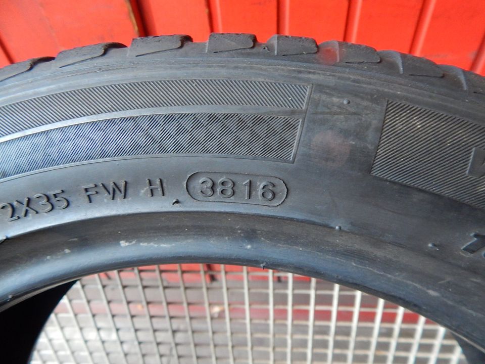 2X Winterreifen 185 55 R16 87T Hankook ca 6mm Dot 2016 in Dortmund