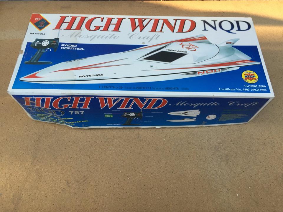 HIGHWIND NQD ferngesteuertes RC Boot - High Wind Modellboot in Emmering