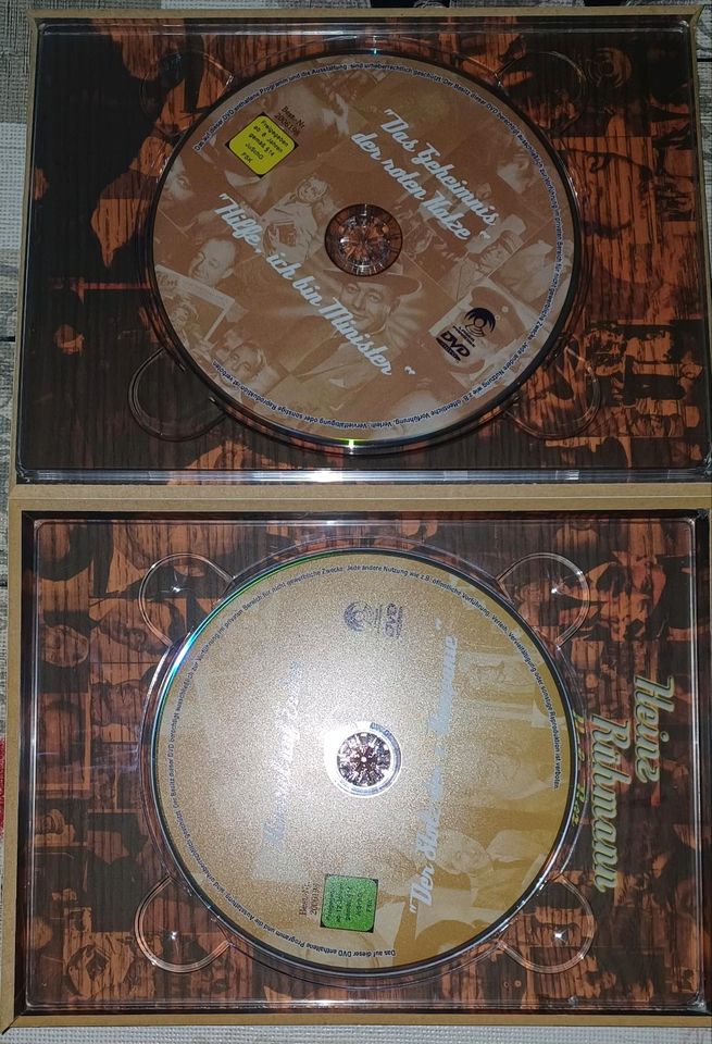 Heinz Rühmann Holz Box, Dvd in Asbach