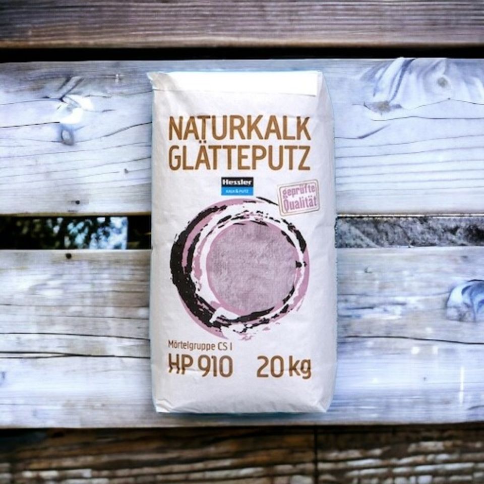 Hessler HP 910 Naturkalk-Glätteputz 20 kg Sack in Wörth a. Main