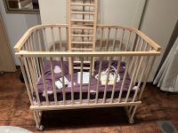 Babybay Boxspring XXL mit Rollen, Stubenwagengitter + Bettgitter Saarland - Schwalbach Vorschau