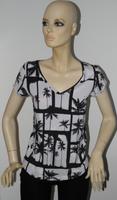 *Q/S* schönes Damen  T-Shirt kurzarm zartrosa Palmen Gr. S, 36/38 Bayern - Velden Vorschau