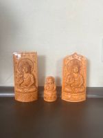 Verschiedene Buddha Figuren Holz Hessen - Rodgau Vorschau