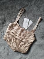 Zara Crop Top Korsett Corsage Gold XS neu mit Etikett Mecklenburg-Vorpommern - Mönchgut, Ostseebad Vorschau