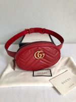 Gucci Marmont Gürteltasche Tasche Bauchtasche Umhängetasche Rot Neuhausen-Nymphenburg - Nymphenburg Vorschau