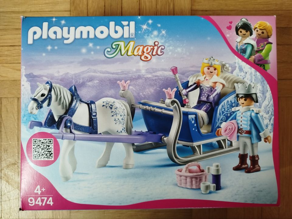 9474 Playmobil Magic Schlitten mit Königspaar in Hamminkeln