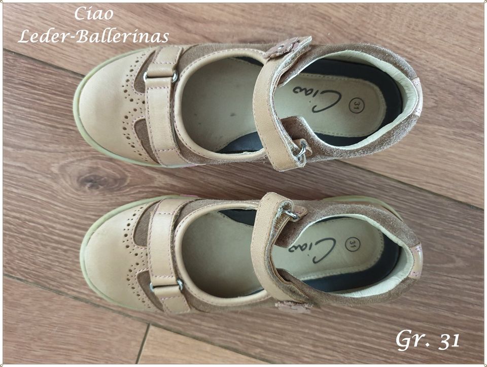 Ciao Leder Ballerinas Gr. 31 *Sehr guter Zustand* in Konz