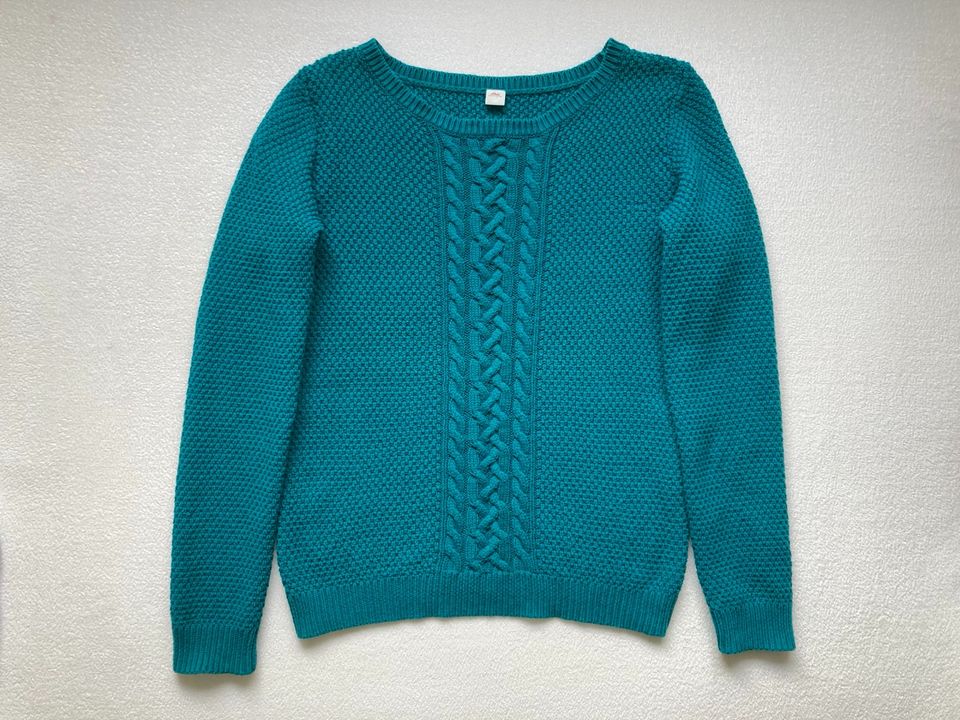 Strickpullover petrol von S.Oliver in Geiselhöring