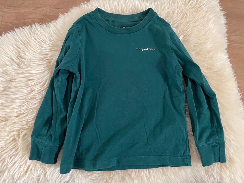 Vineyard vines Longsleeve Langarmshirt dunkelgrün Gr: 3T -92-98 in Maxhütte-Haidhof