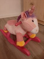 Schaukelpferd Einhorn rosa mit Sound Sachsen-Anhalt - Anderbeck Vorschau