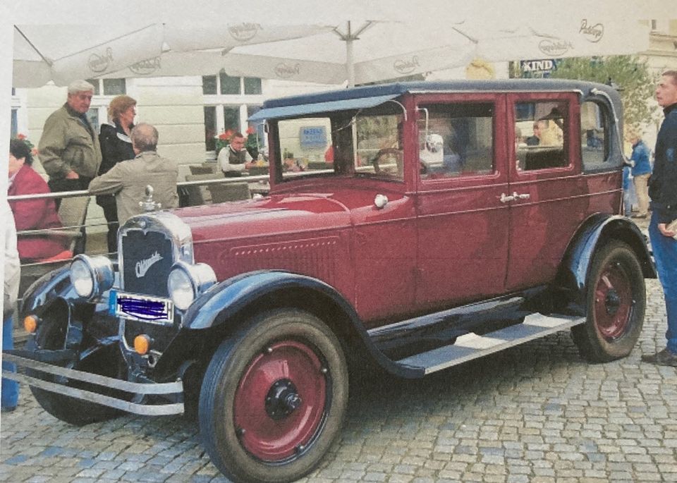 Oldtimer Oldsmobile Sedan 30E  30EL4D von 1927 aus Schloßbesitz in Elstra