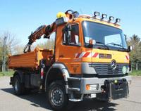 Mercedes 1828 4x4 Atego / Axor, Dreiseitenkipper, Atlas Kran 85-2 Duisburg - Meiderich/Beeck Vorschau