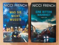 Nicci French, "Eine bittere Wahrheit", "Was sie nicht wusste" Bergedorf - Hamburg Allermöhe  Vorschau