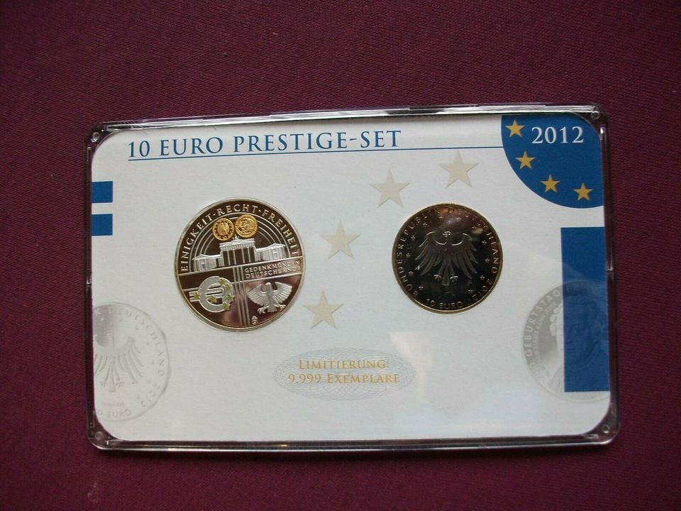 10 Euro Prestige Satz in Heroldishausen