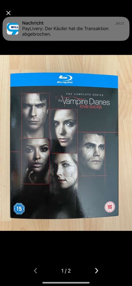 Vampire Diaries - komplette Serie (Bluray) in München