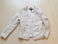 H&M Blazer Jacke Jacket Blouson Gold Creme Beige Glitzer 36 S Kreis Pinneberg - Pinneberg Vorschau