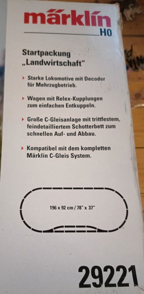 tolle Märklin Startpackung " Landwirtschaft " Nr.: 29221 , OVP ! in Rheda-Wiedenbrück