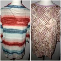 Laura Torelli L XL bunt Stretch Halbarm 3/4 Arm Shirts Viskose Bayern - Mühlhausen i.d. Oberpfalz Vorschau