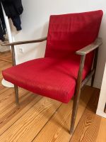 Sessel / Teak Easy Chair von Grete Jalk für FRANCE & SON, rot Pankow - Prenzlauer Berg Vorschau