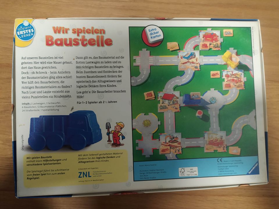 Wir spielen Baustelle + 2 weitere Spiele / Puzzle / Ravensburger in Mutlangen