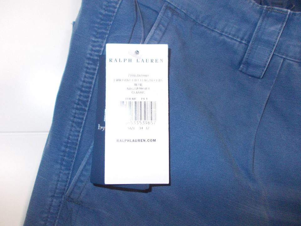 POLO RALPH LAUREN WORKPANT W34 NEU Heritage No Double RL in Frensdorf