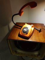 Lampe Leuchte Altes Posttelefon 611 2A  Telefonlampe Orange 70 Ja Nordrhein-Westfalen - Oelde Vorschau