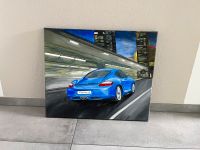 Gemälde von einem Porsche Cayman S Bild Leinwand von Künstler Bayern - Zusmarshausen Vorschau