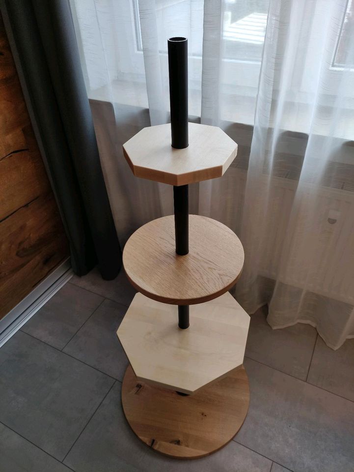 Etagere aus Holz in XXL z. B. für Hochzeitstorte 122 cm in Breitenthal