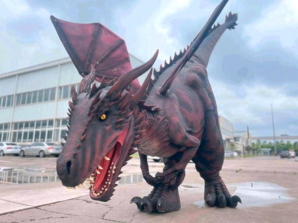 Dino Kostüm für Event Firmenfeiern Kindergeburtstag Stadtfeste in Dortmund