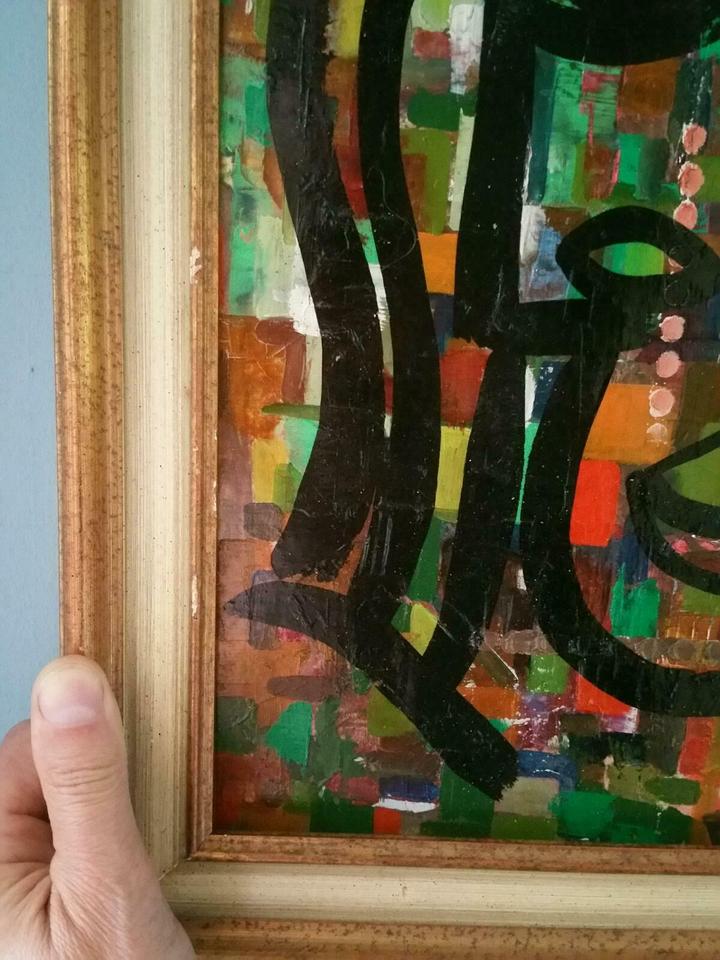 Peter Robert Keil Junge Wilde Abstrakte Composition Palma 1972 in Berlin