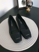 Calvin Klein Leder Ballerinas Women Shoes Flache Loafers Slippers Frankfurt am Main - Eschersheim Vorschau