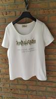 Poess T-Shirt Gr. 38 weiß mit Strass besetzt Nordrhein-Westfalen - Schwerte Vorschau
