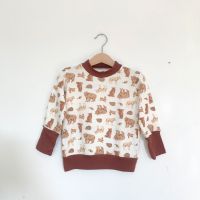 NEU Etsy Kinder Langarm Shirt Pullover Bär Fuchs 104 110 Leipzig - Sellerhausen-Stünz Vorschau