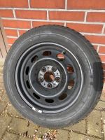 Winterreifen auf Stahlfelge 5-Loch Bridgestone 205/60R16 92H Nordrhein-Westfalen - Lotte Vorschau