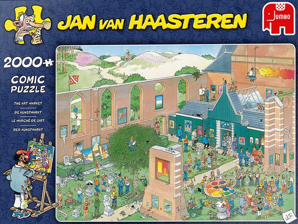 Verschiedene Jan van Haasteren Puzzles mit 2000 Teile in Laar (Vechte)