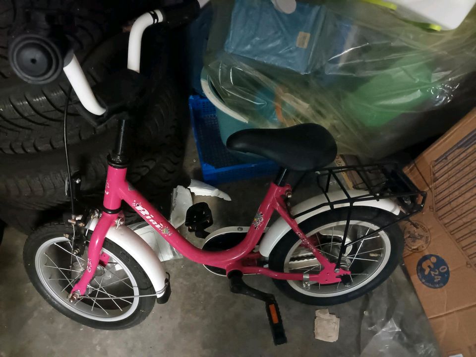 Fahrrad Pink- 14 Zoll Ohne Stützräder in Pinneberg