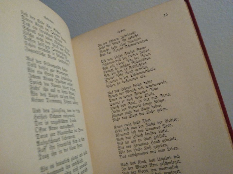 ~1900 Gedichte von Ludwig Uhland - antiquarisch, schöne Erhaltung in Berlin