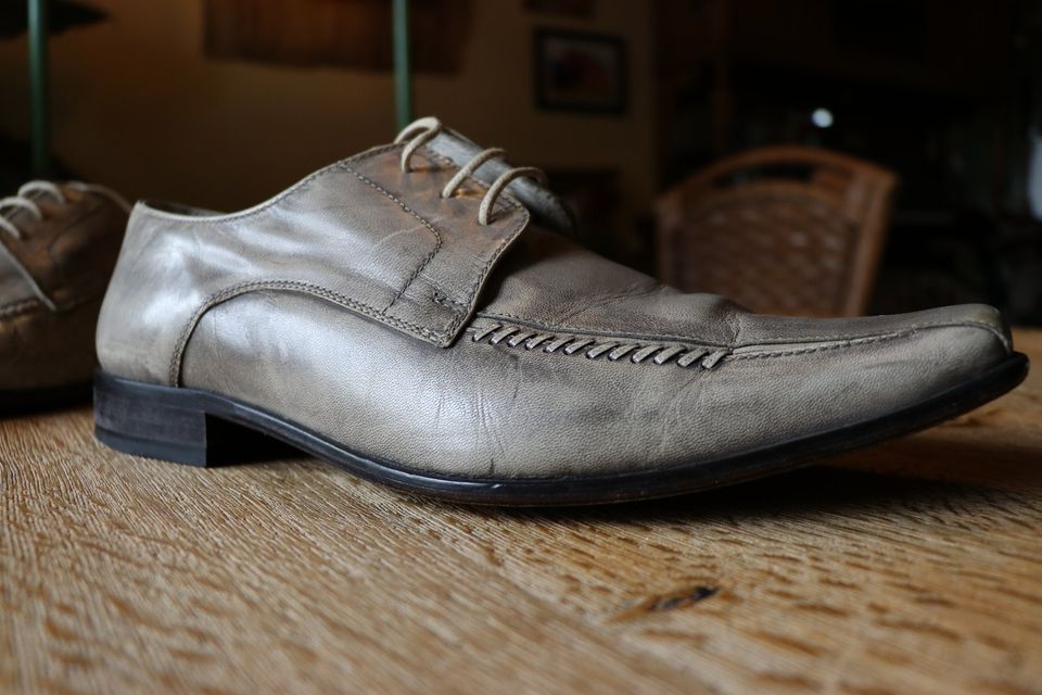 Borelli Schuhe beige, guter Zustand in Neukirchen-Vluyn