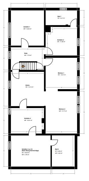 Provisionsfrei: Wohnhaus mit 239 m² und Anbau sowie 2 Garagen, Poolhaus etc. in Cremlingen