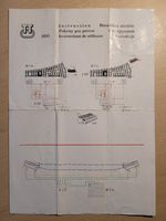 Weiche Modelleisenbahn Berliner TT-Bahnen originale Dokumentation Sachsen - Zwickau Vorschau