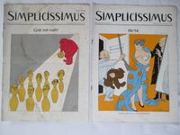 Satirische Zeitschrift Simplicissimus Hefte Jahrgang 1954 + 1955 Schleswig-Holstein - Schacht-Audorf Vorschau