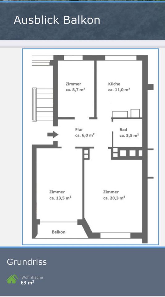 2,5 Zimmer Wohnung zum kaufen in Hamburg