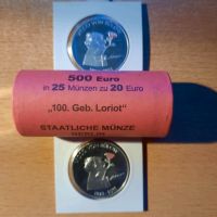 20 Euro Silbermünze Loriot Duisburg - Rheinhausen Vorschau